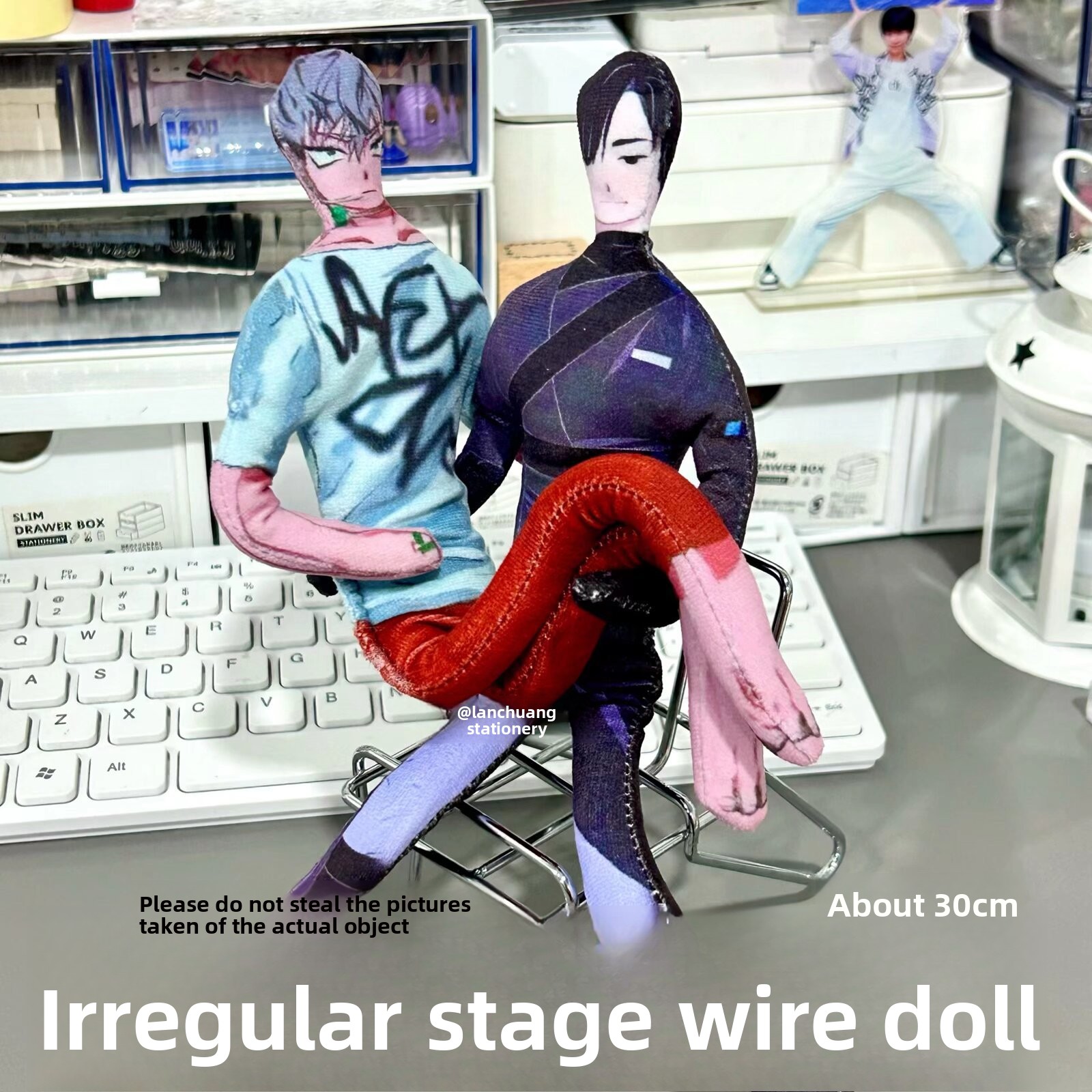 Art Craft Materials - エイリアンステージ 取り外し可能な手足 ワイヤー支持可動式人形 げっ歯類ドライトイ コレクタブルデスクトップディスプレイ装飾 ギフトクラフトオーナメント