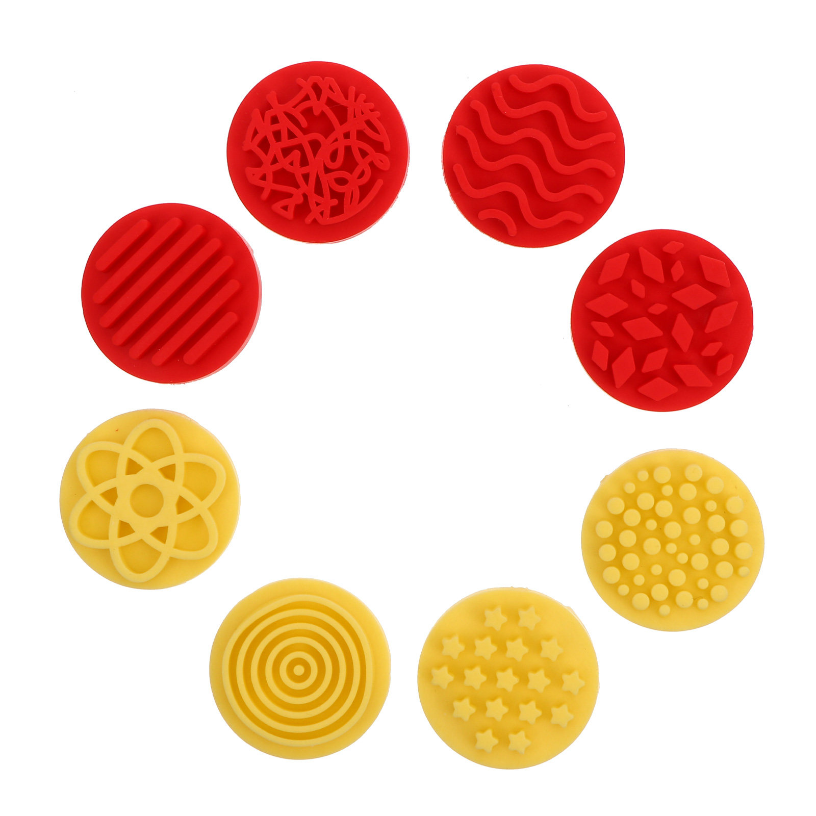 Art Craft For Toddlers - 幼児向け安全スタンプ8個セット 絵画・描画・工作・早期学習用 描画スタンプ ペイントシール アート
