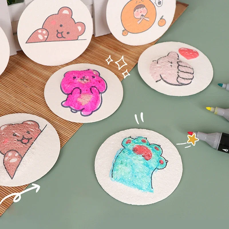 Art Craft Board - 3D パフィーフォームテクスチャペイントペーパー子供のための DIY 描画アート教育クラフトスポンジキャンバスボード手芸おもちゃ