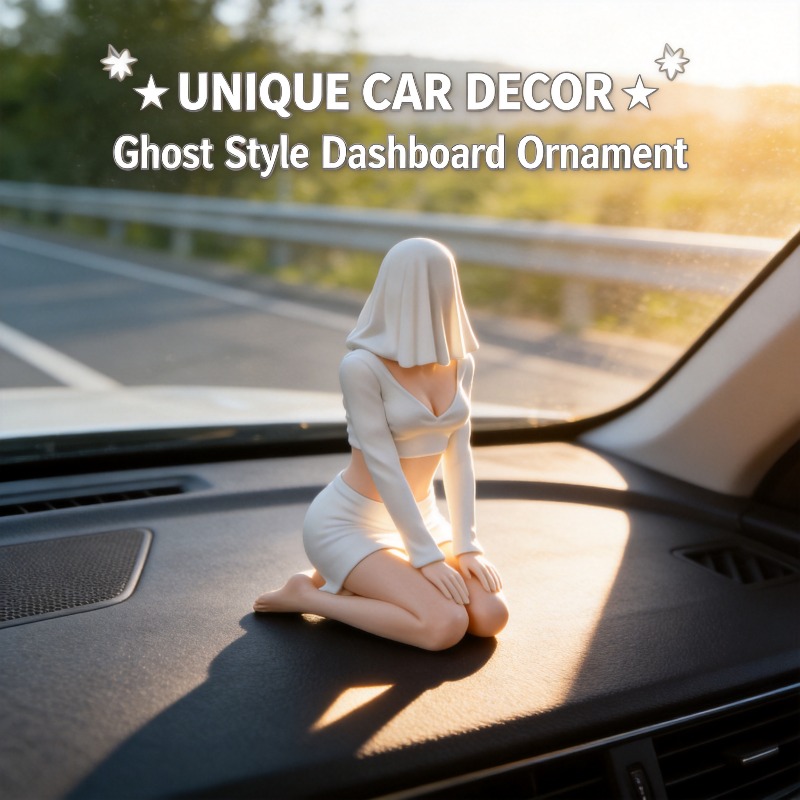 Queen Art Craft - 不気味なハロウィーン装飾置物ゴシック黒マント女王像家庭用車デスクトップアートクラフトホリデー装飾飾り