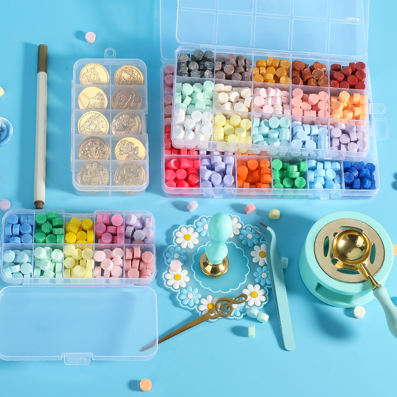 ワックススタンプセット,ラッカースタンプ,クラフト用品,日曜 - Batik Wax Kit のレビューと価格