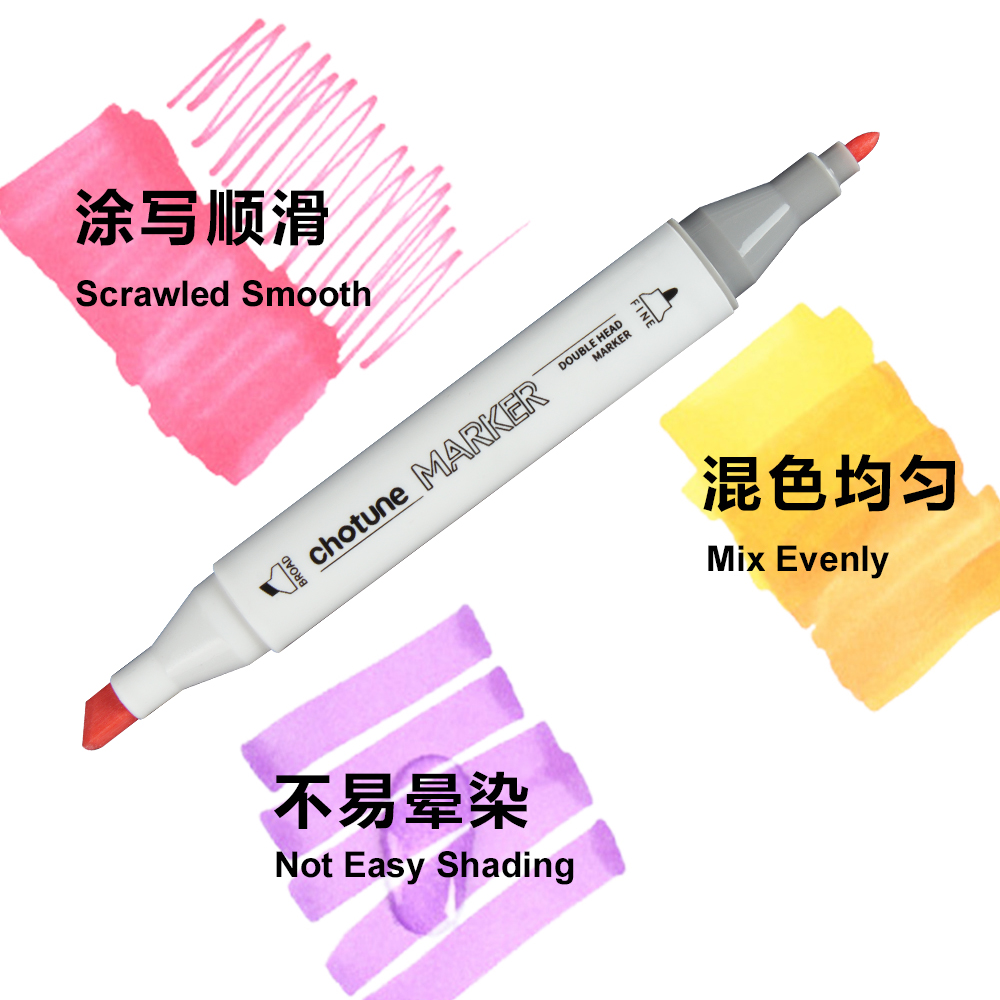 THOTUNE 12 色ウォームグレークールグレーカラーデュ - Illustration Marker Set のレビューと価格