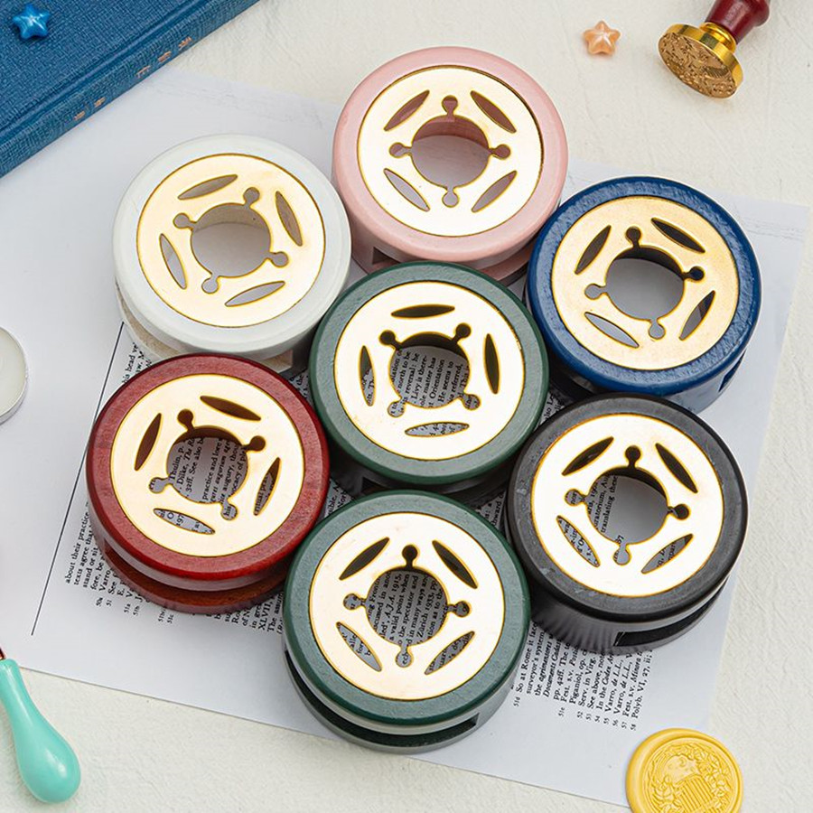 1セットのワックスシールウォーマーキット、溶解スプーン付き木 - Batik Wax Kit のレビューと価格