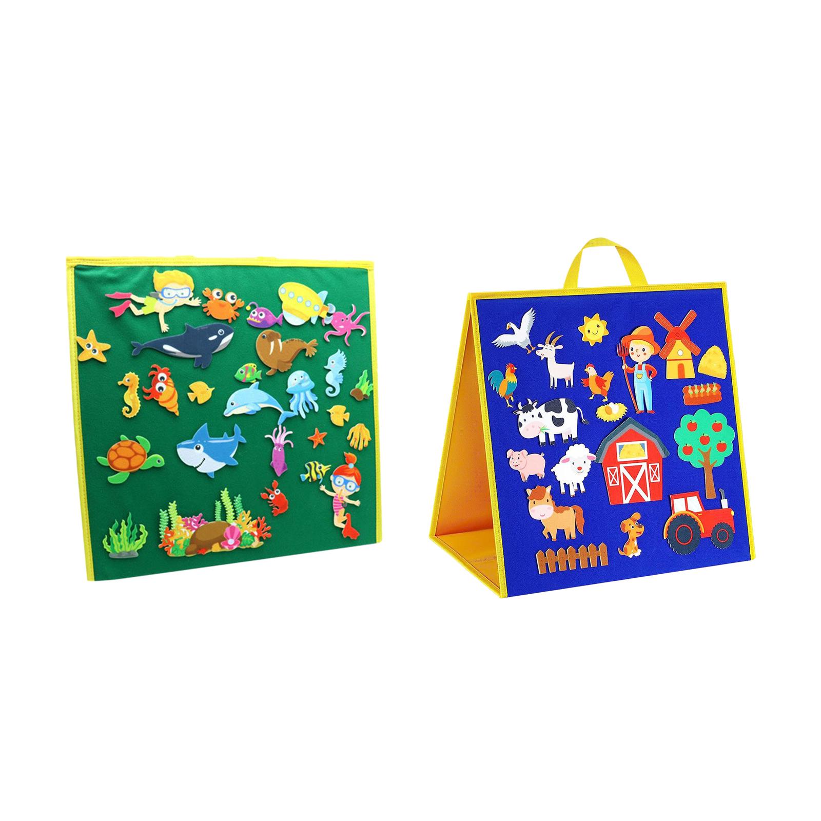フェルトストーリーアクティビティキット、パーティー用アート＆ - Art Craft Book のレビューと価格