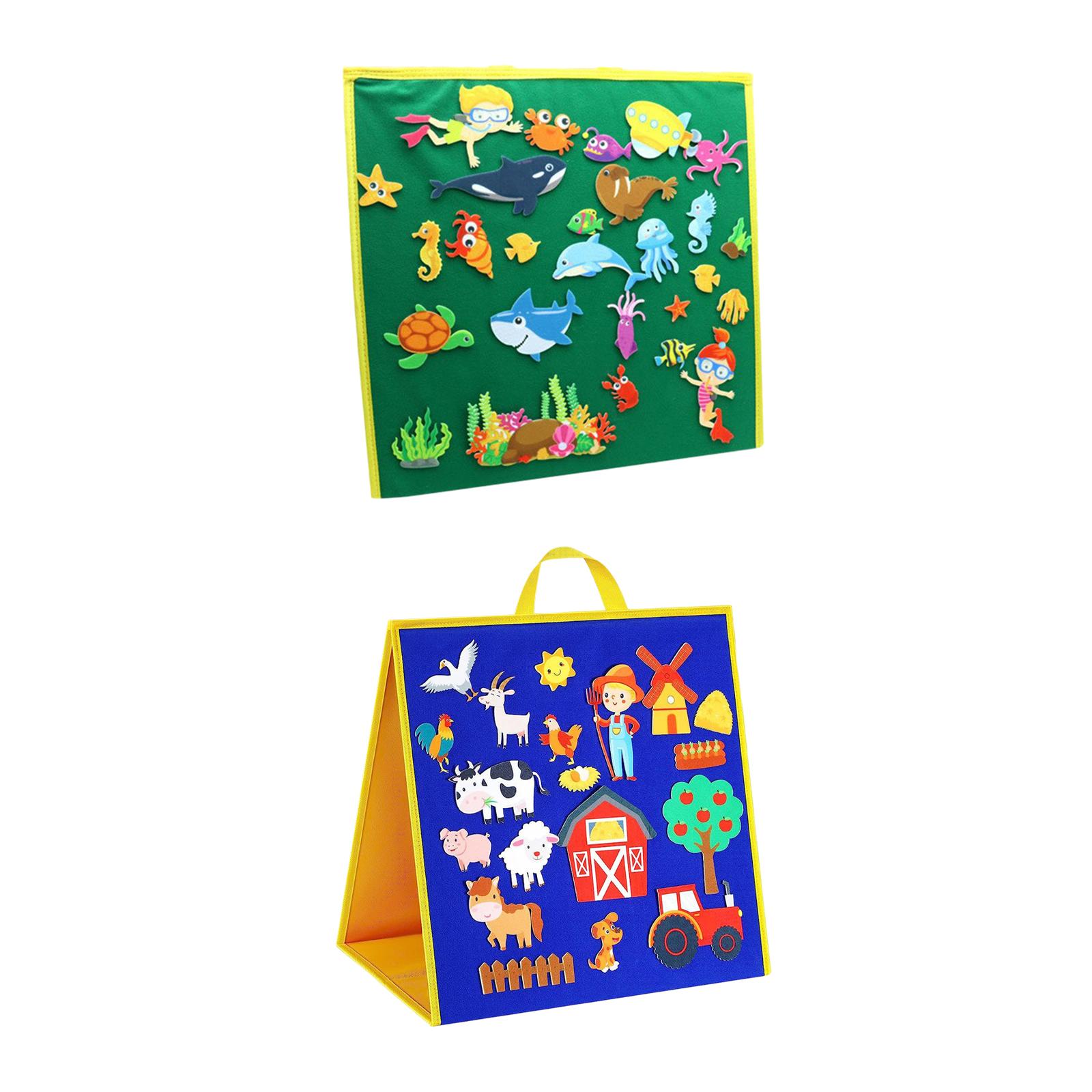 フェルトストーリーアクティビティキット、パーティー用アート＆ - Art Craft Book のレビューと価格