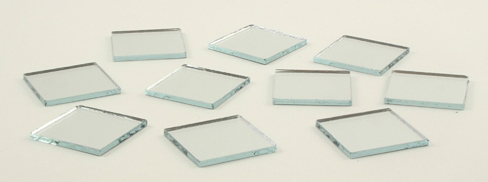 小さなガラス製の手作りミラー,2x2cmの正方形のガラス,バ - Art Craft Mirror のレビューと価格