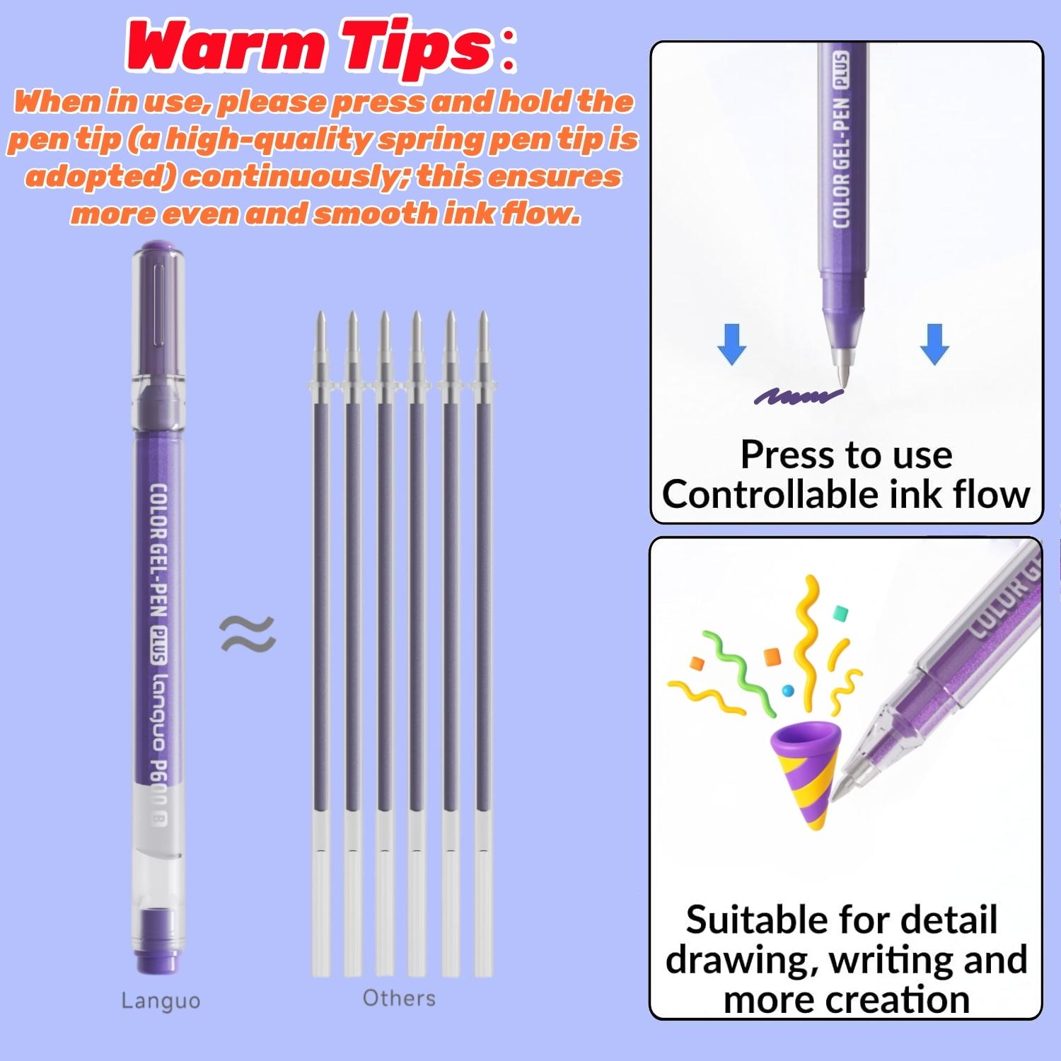 ラングオ 54色 3D効果 アクリルマーカーセット 可愛い文 - Illustration Marker Set のレビューと価格