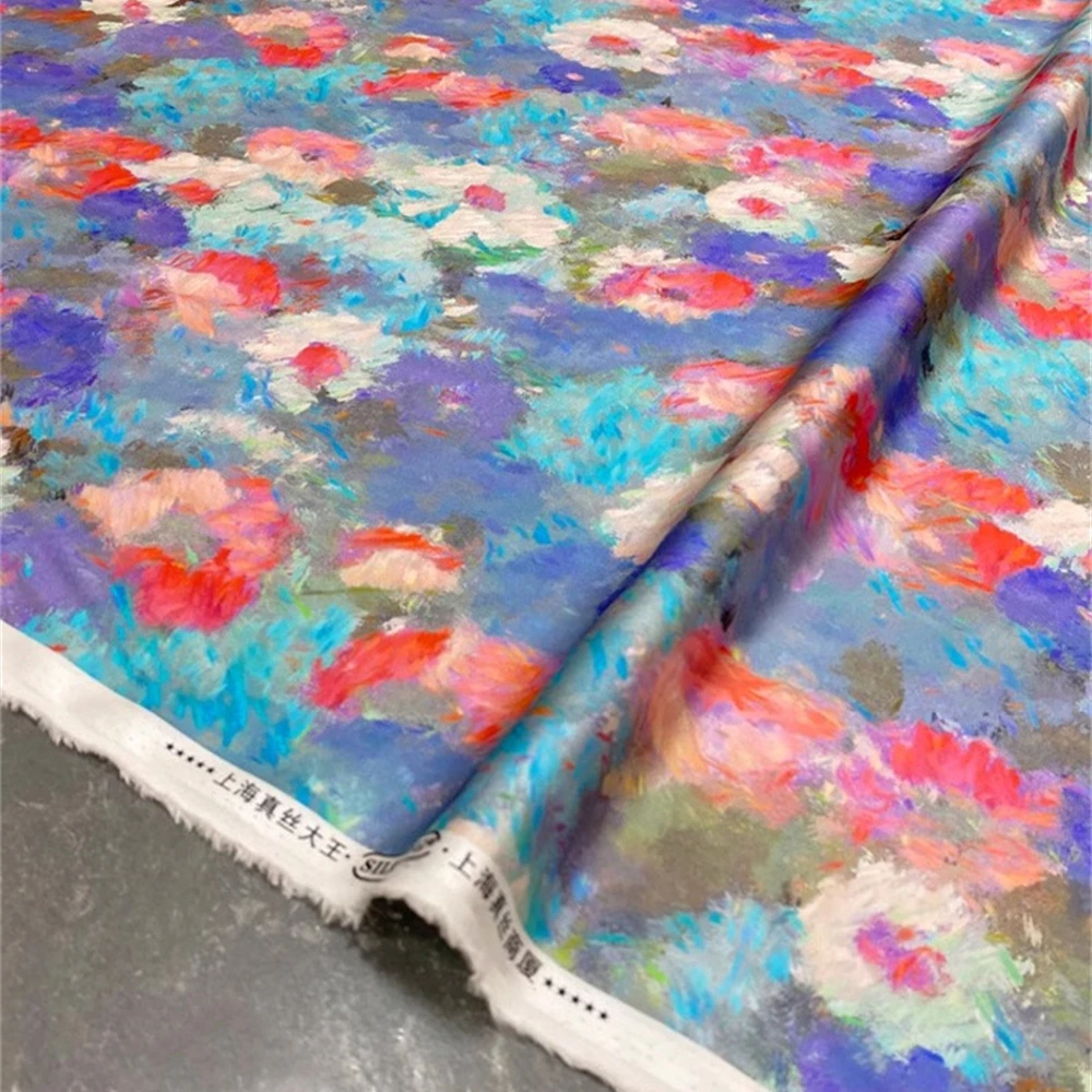デザイナーブランドのシルク生地,高品質,縫製,ファッション, - Silk Painting Dye のレビューと価格