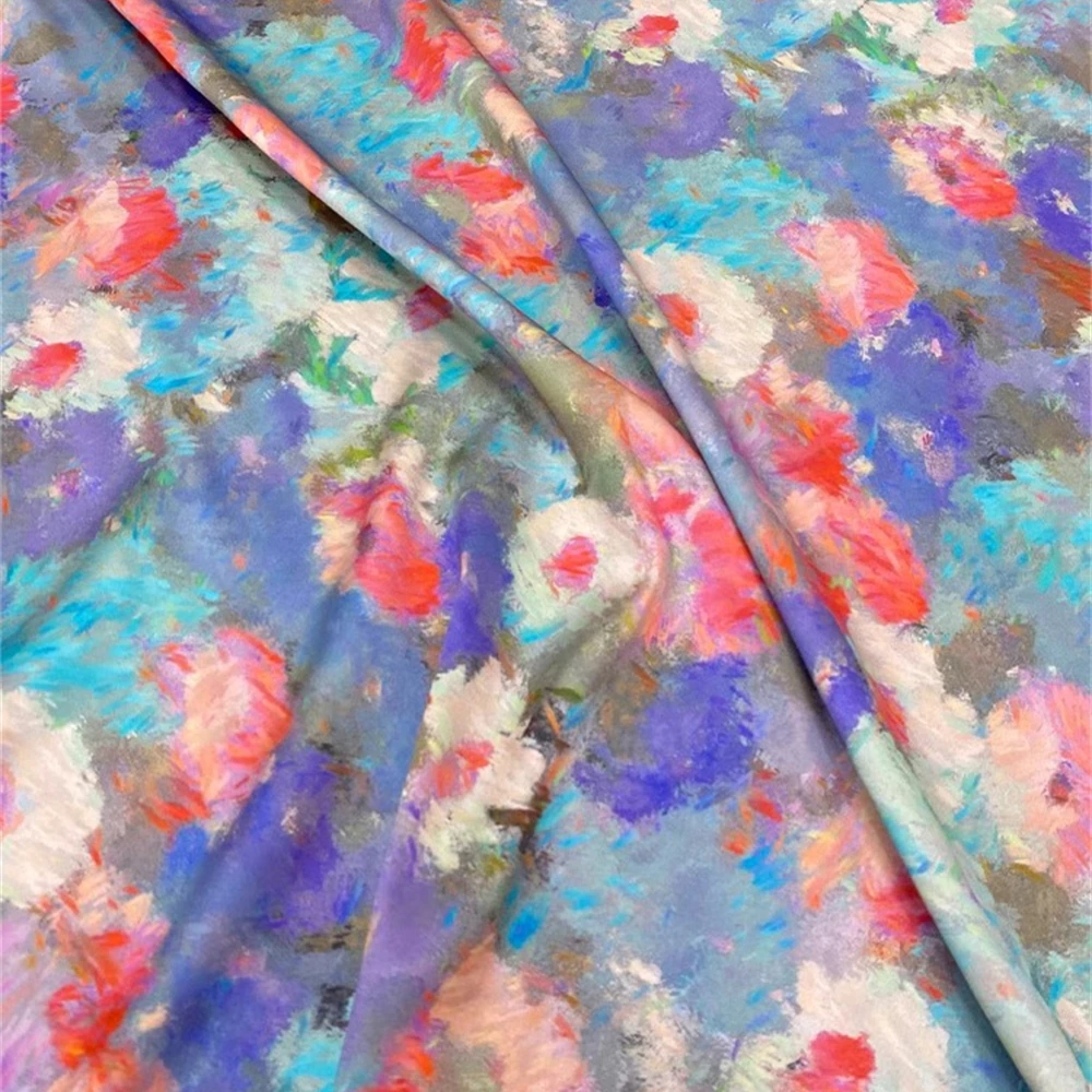 デザイナーブランドのシルク生地,高品質,縫製,ファッション, - Silk Painting Dye のレビューと価格