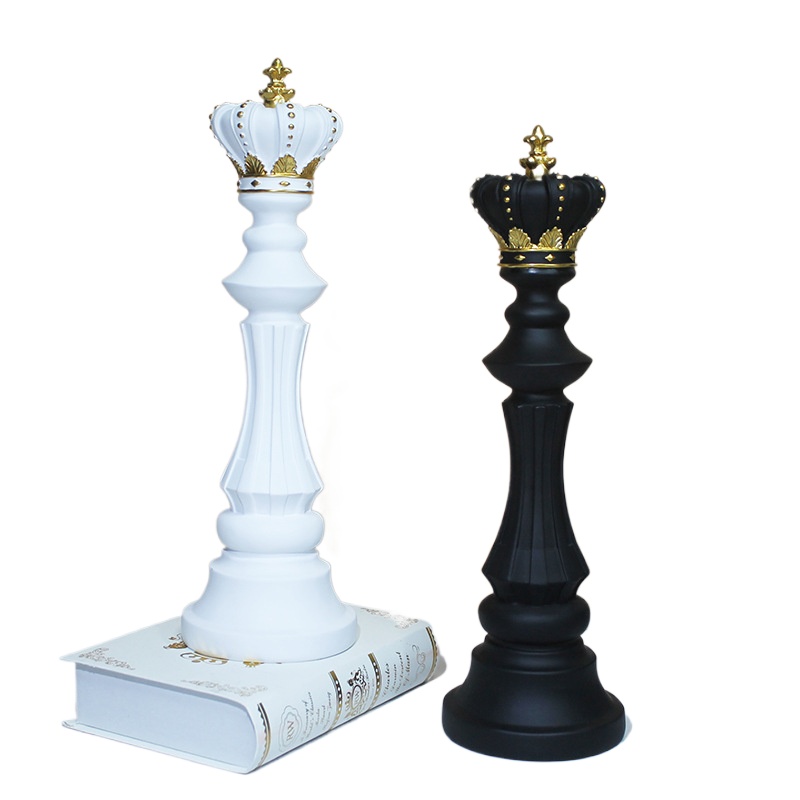 新しい北欧チェスの装飾品、チェスセット、キング、ウォーホース - Queen Art Craft のレビューと価格