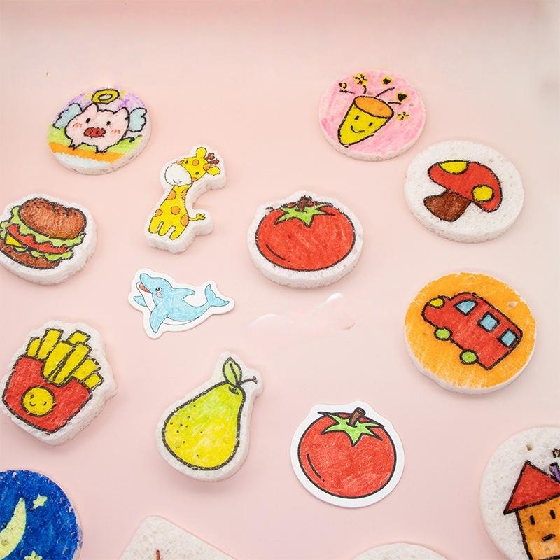 4 個 DIY 描画アート教育クラフトスポンジキャンバスボー - Art Craft Board のレビューと価格