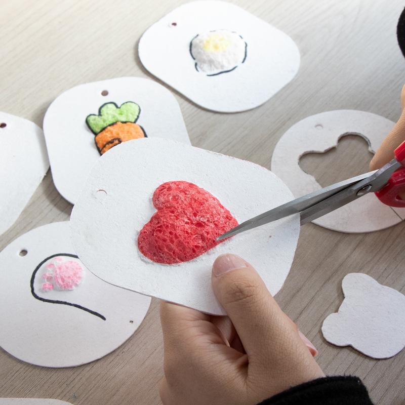 4 個 DIY 描画アート教育クラフトスポンジキャンバスボー - Art Craft Board のレビューと価格