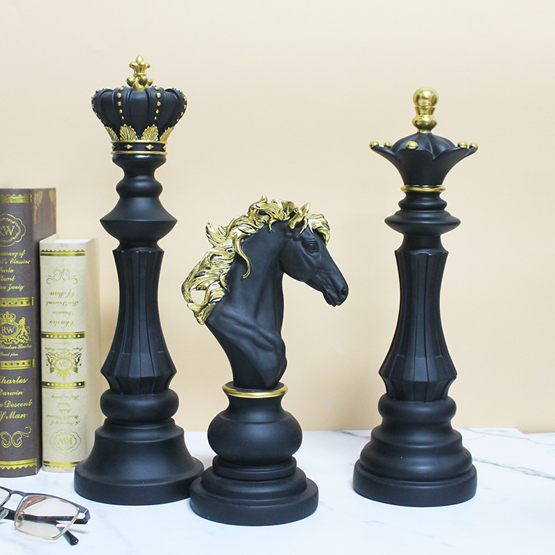 北欧チェス装飾品 チェスセット キング ウォーホース クイー - Queen Art Craft のレビューと価格