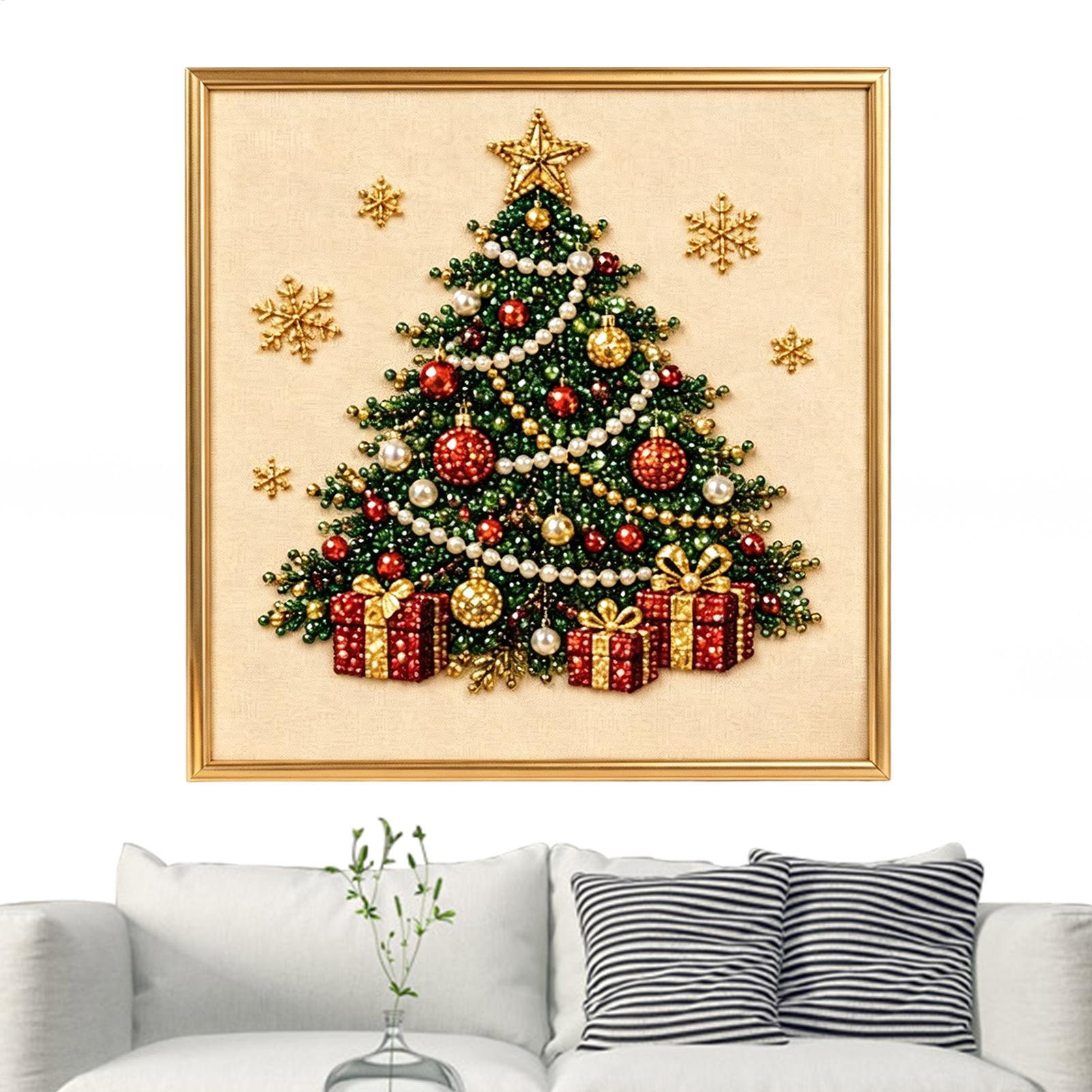 パールペイントキットクリスマス手作り装飾フレーム壁アートパー - Art And Craft Studio のレビューと価格