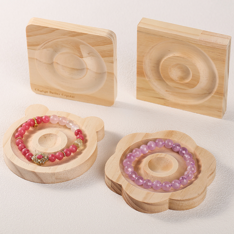 1Pc DIY 天然木製ビーズデザインボードジュエリー作成に - Art Craft Board のレビューと価格
