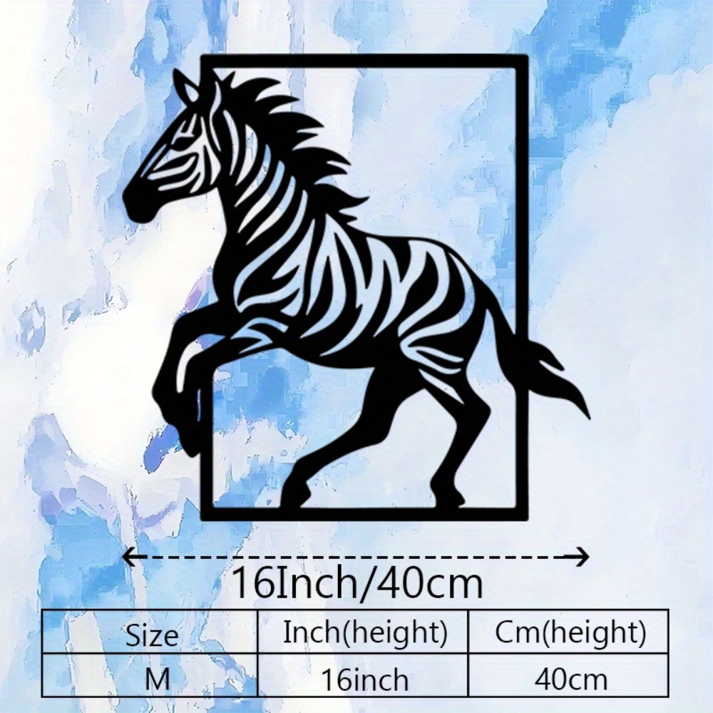 CIFBUY 金属製ウォールアート ゼブラアイアンクラフト彫 - Art Craft Zebra のレビューと価格