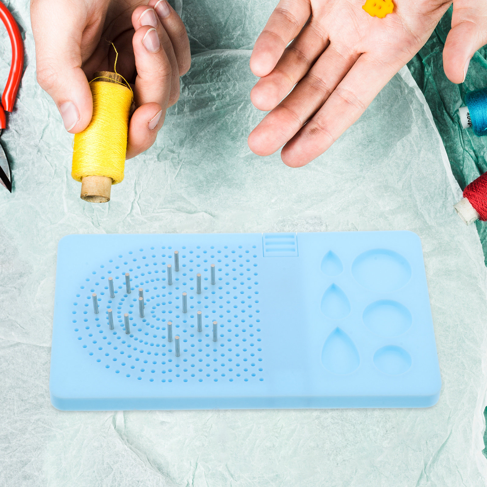精密ペーパークイリングツールセット（マルチピン巻取りボード付 - Art Craft Board のレビューと価格