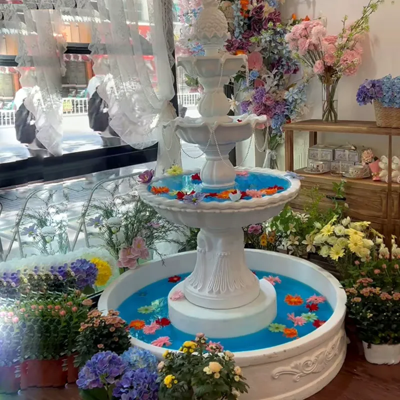ヨーロッパの天使の流水噴水アートガーデンヴィラスタジオ彫刻工 - Art And Craft Studio のレビューと価格
