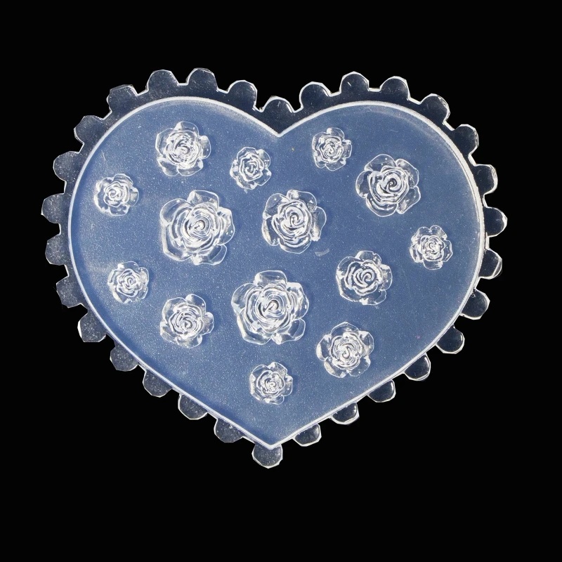 3D ローズフラワーネイルアートデコレーションエポキシ樹脂モ - Art Craft Rose のレビューと価格