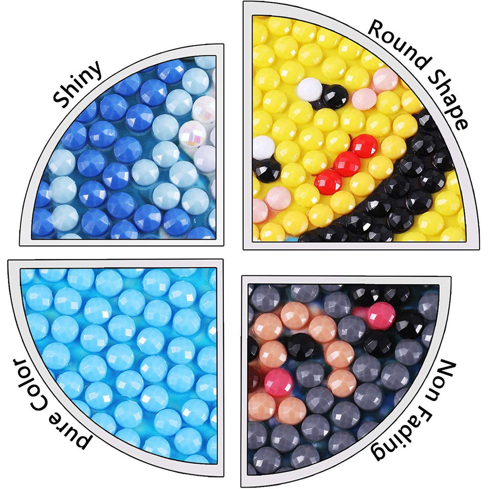 子供のための簡単なダイヤモンド塗装ステッカーキット,DIYア - Art Craft For Toddlers のレビューと価格