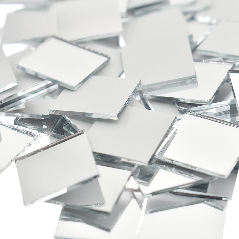 新しい良い 500 個 10 × 10 ミリメートル/15  - Art Craft Mirror のレビューと価格