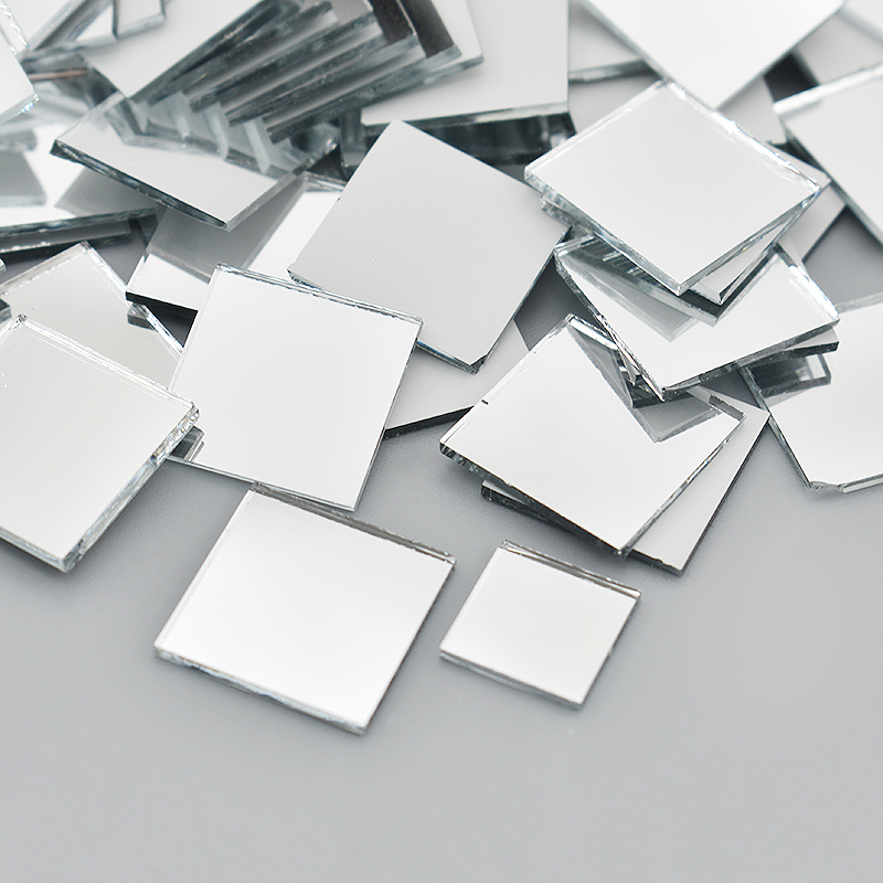 新しい良い 500 個 10 × 10 ミリメートル/15  - Art Craft Mirror のレビューと価格