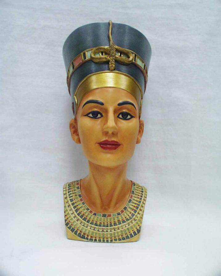 古代エジプト女王ネフェルティティ胸像ヴィンテージエキゾチック - Queen Art Craft のレビューと価格