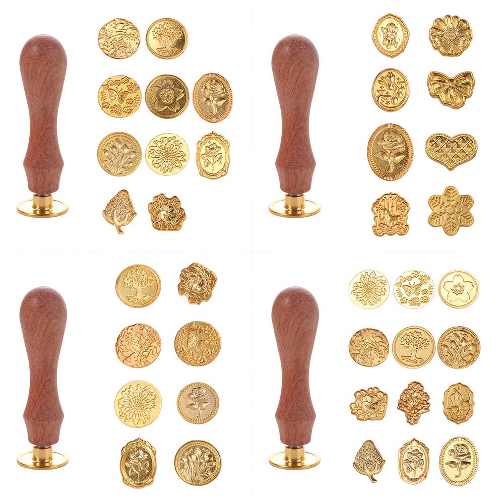 8/10/12 個レトロラッカーシールヘッドスタンプセットク - Batik Wax Kit のレビューと価格