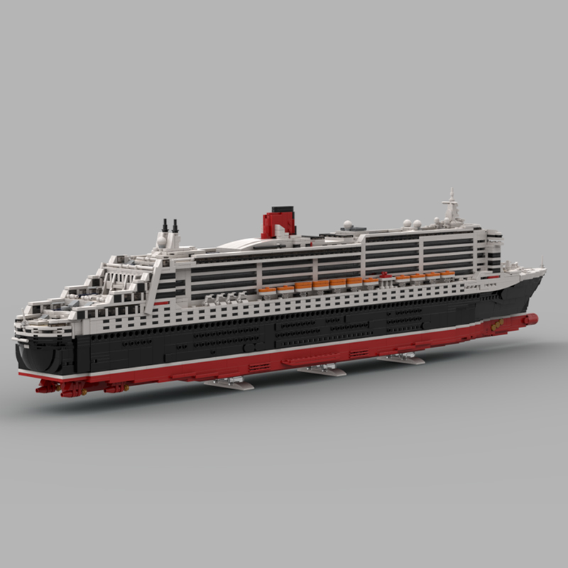 3947ピース MOC RMSクイーン・メリー2号 クリエイ - Queen Art Craft のレビューと価格