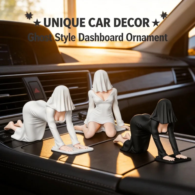 不気味なハロウィーン装飾置物ゴシック黒マント女王像家庭用車デ - Queen Art Craft のレビューと価格