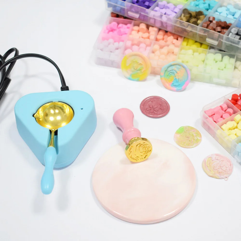 17PC/1セットワックスシールスタンプキット漆塗りシールD - Batik Wax Kit のレビューと価格