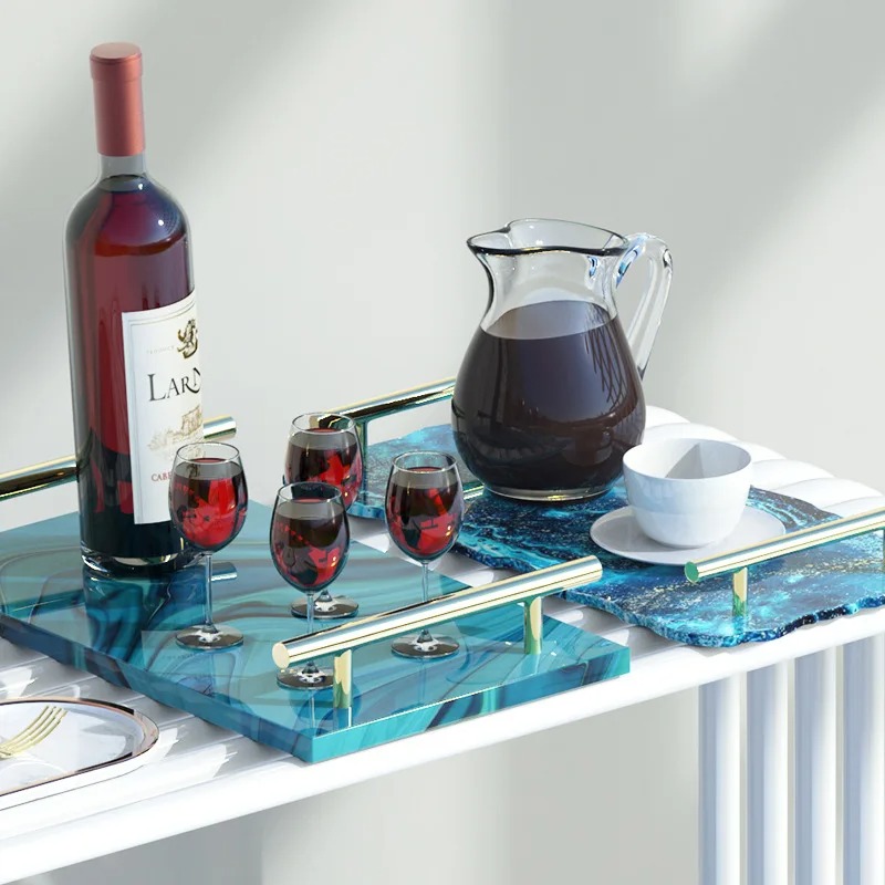 トレイエポキシ樹脂シリコンモールドDIY大型長方形ティープレ - Art Craft Board のレビューと価格