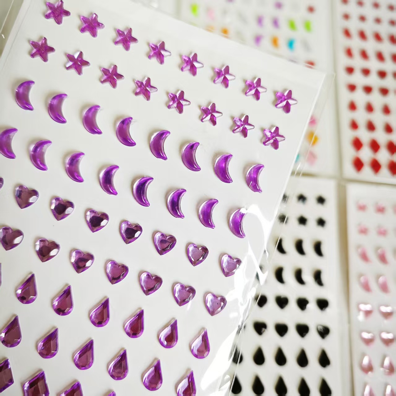 アクリル3D宝石ステッカーアート、クロスボーダー携帯ステッカ - Art Crafts のレビューと価格