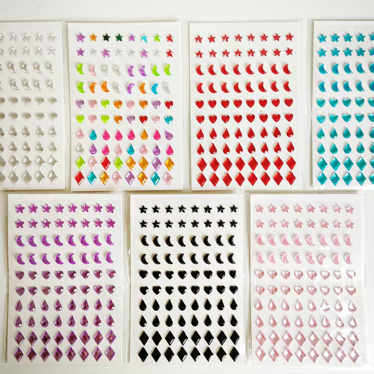 アクリル3D宝石ステッカーアート、クロスボーダー携帯ステッカ - Art Crafts のレビューと価格