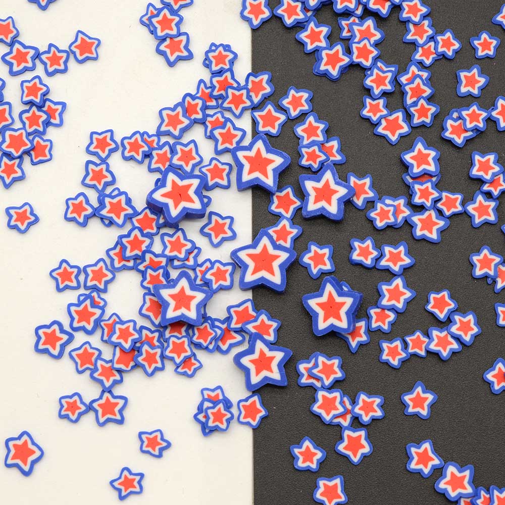 500 グラム 5 ミリメートル/10 ミリメートルポリマー - Art And Craft Independence Day のレビューと価格