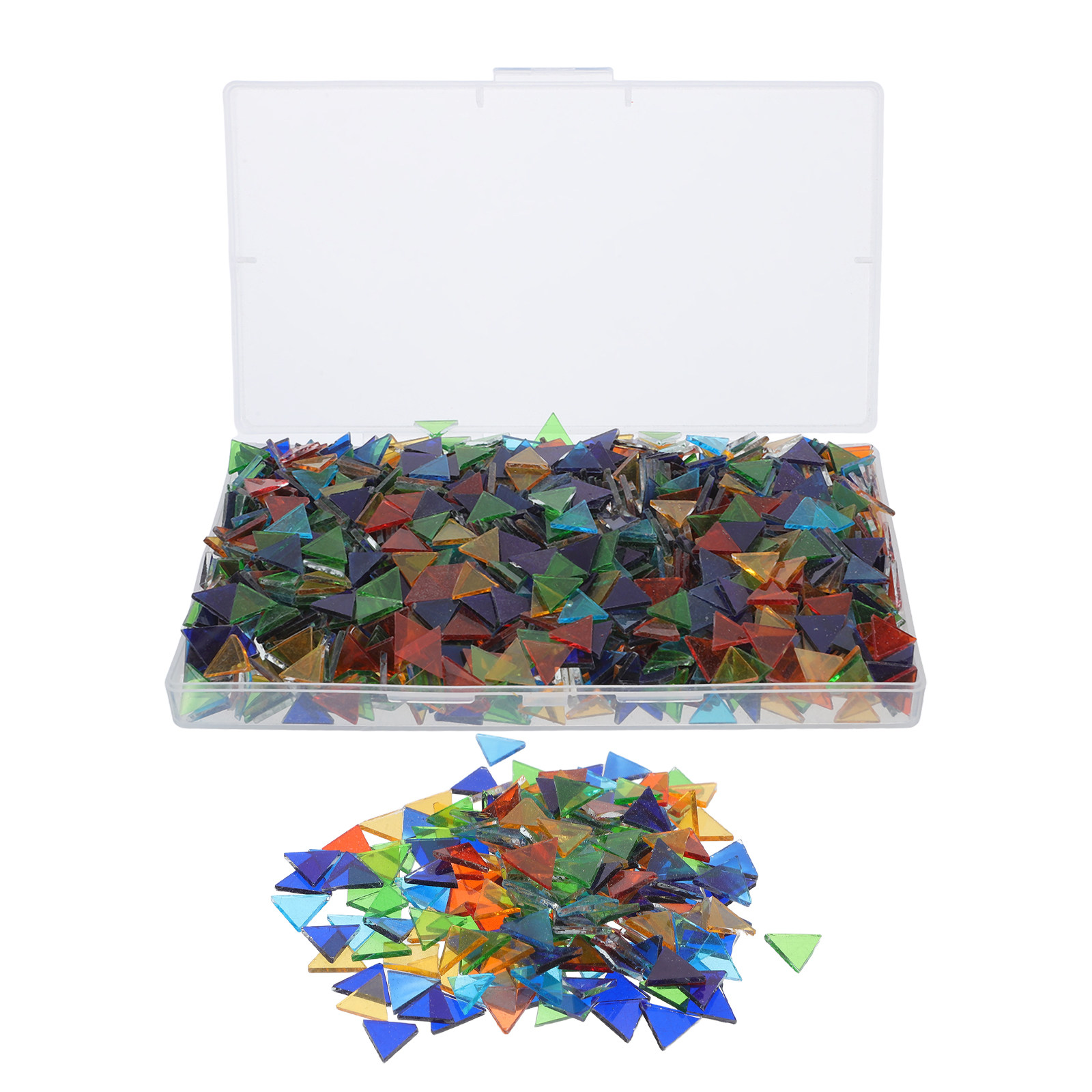 1273 個の工芸品ガラスモザイクタイル DIY アクセサリ - Art Craft Mirror のレビューと価格